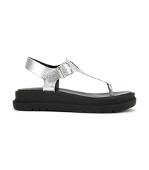 Dép Sandal Nữ Naturalizer Alyssa Sandal Silver - Giày nữ xuất khẩu Âu, Mỹ