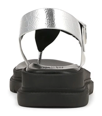 Dép Sandal Nữ Naturalizer Alyssa Sandal Silver - Giày nữ xuất khẩu Âu, Mỹ