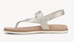 Sandal nữ Dr. Scholl's Women's So Chill Thong Sandal Color  Light Gold Faux Leather - Giày xuất dư Mỹ