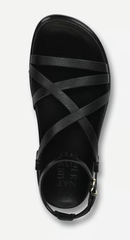 Sandal nữ Naturalizer Women's Fame Sandal Color  Black Faux Leather - Giày nữ xuất dư Âu, Mỹ