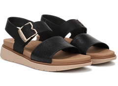 Sandal nữ Dr. Scholl's Women's Posie Slingback Sandal Color Black/Snake Print- Giày xuất dư Mỹ