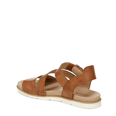 Sandal nữ Dr. Scholl's Womens Nicely Fun Ankle Strap Sandal Color Brown- Giày xuất dư Mỹ