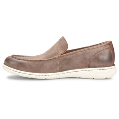 Giày lười nam da thật Men's Born Thaton Driver Loafer - Taupe Brown đế siêu nhẹ, siêu êm - Giày nam xuất khẩu Mỹ, Eu