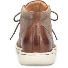 Giày nam da thật BORN Men's, Theo Boot Taupe Brown Combo đế siêu nhẹ, siêu êm - Giày nam xuất khẩu Mỹ, Eu
