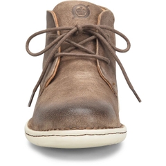 Giày nam da thật BORN Men's, Theo Boot Taupe Brown Combo đế siêu nhẹ, siêu êm - Giày nam xuất khẩu Mỹ, Eu