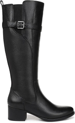 Boot nữ VNXK da bò thật Naturalizer Women's KennaWestern Boot Colour Name Black Leather  - Giày nữ xuất khẩu Âu, Mỹ