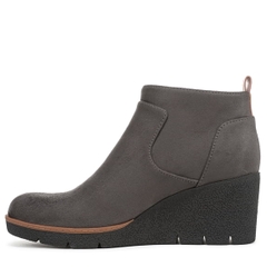 Boot nữ Dr. Scholl's Women's Bianca Fashion Boot Color Greystone Micro - Giày nữ xuất khẩu Âu, Mỹ
