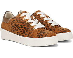 Giày nữ VNXK Naturalizer Morrison Leopard Print Lace Up Sneakers - Giày xuất Mỹ, Âu