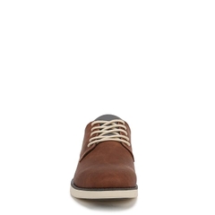 Giày nam da thật Dr. Scholl's Shoes Men's Sync Oxford Color Dark Tan Faux Leather- Giày nam xuất khẩu Mỹ, Eu