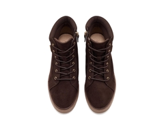 Boot nữ  VNXK da thật Dr. Scholl's Shoes Women's Nice Day Max Alpine Lace-Up Short Boots Color Dkumber - Giày nữ xuất khẩu Âu, Mỹ