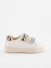 Giày Trẻ Em NEXT White Metallic Trainers  | Hàng Xuất Dư Chính Hãng