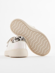 Giày Trẻ Em NEXT White Metallic Trainers  | Hàng Xuất Dư Chính Hãng