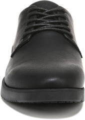 Giày nam da thật Dr. Scholl's Shoes Men's Sync Work Oxfords Full Black - Giày nam xuất khẩu Mỹ, Eu