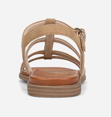 Sandal nữ Naturalizer womens Julia Strappy Sandal Color Birchwood Brown Faux Leather - Giày nữ xuất dư Âu, Mỹ