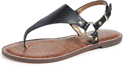 Sandal nữ Sam Edelman Women's Greta Flat Sandal Color Black - Giày xuất Mỹ