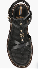 Sandal nữ Sam Edelman Womens Talya Gladiator Sandal Black - Giày nữ xuất dư Âu, Mỹ