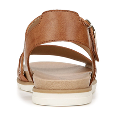 Sandal nữ Dr. Scholl's Womens Nicely Fun Ankle Strap Sandal Color Brown- Giày xuất dư Mỹ