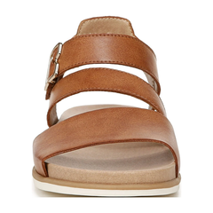 Sandal nữ Dr. Scholl's Womens Nicely Fun Ankle Strap Sandal Color Brown- Giày xuất dư Mỹ