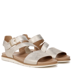 Sandal nữ Dr. Scholl's Shoes Womens Nicely Fun Adjustable Faux Leather Slingback Sandals - Giày xuất dư Mỹ