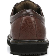 Giày da nam DR. SCHOLL'S HARRINGTON II BROWN LEATHER SLIP-RESISTING OXFORD - Giày nam xuất khẩu Mỹ