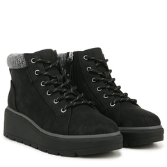 Boot nữ Dr. Scholl's Womens Nice Day Max Alpine Booties Color Black Smooth - Giày nữ xuất khẩu Âu, Mỹ