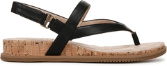 Sandal nữ VNXK Naturalizer Women's SOUL Carolyn Sandal  Color Black - Giày nữ xuất dư Âu, Mỹ