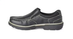 Giày nam da thật DR SCHOLLS MEN'S COMFORT SLIP ON Colour Black - Giày nam xuất khẩu Mỹ, Eu