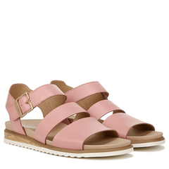 Sandal nữ Dr. Scholl's Womens Island Glow Ankle Strap Sandal Rose Pink - Giày xuất dư Mỹ