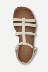 Sandal nữ Naturalizer Women's Julia Strappy Sandal Color Light Tan Faux Leather- Giày nữ xuất dư Âu, Mỹ