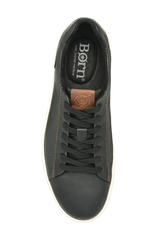 Giày nam da thật BORN Men’s Aden Sneaker Leather Color Black - Giày nam xuất khẩu Mỹ, Eu