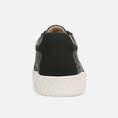 Giày Sneaker Nữ SOUL Neela-Perf Sneaker Color Black Denim Pattern Faux Leather - Giày nữ xuất khẩu Âu, Mỹ