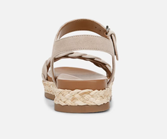 Dép Sandal Nữ Naturalizer Women Neila Casual Ankle Strap Sandal, Color:  Deep Porcelain Leather - Giày nữ xuất khẩu Âu, Mỹ