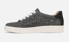 Giày Sneaker Nữ SOUL Neela-Perf Sneaker Color Black Denim Pattern Faux Leather - Giày nữ xuất khẩu Âu, Mỹ