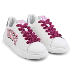 Giày sneaker nữ VNXK Hugo màu trắng - Giày nữ xuất dư Âu, Mỹ