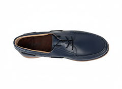 Giày nam da thật Born Men's Explorer 3-Eye Color Navy (Blue) - Giày nam xuất khẩu Mỹ, Eu