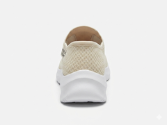 Giày thể thao nữ Fully Go Walk slip-on sneakers for women siêu nhẹ, siêu êm màu be