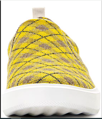 Giày Sneaker Nữ Woolloomooloo Byron Plaid Wool Slip-On Sneakers - Giày nữ xuất khẩu Âu, Mỹ