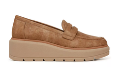 Giày nữ Womens DR. SCHOLL'S NICE DAY MAX Honey Brown RECYCLED Wedge Penny Loafer - Giày nữ xuất khẩu Âu, Mỹ