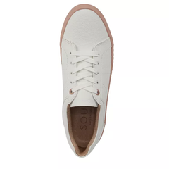 Giày Sneaker Nữ SOUL Naturalizer Womens Neela Lace Up Sneakers color white blush pink - Giày nữ xuất khẩu Âu, Mỹ