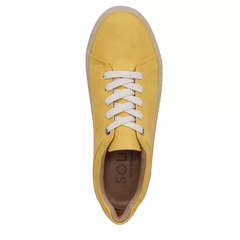 Giày Sneaker Nữ SOUL Naturalizer Womens Neela Lace Up Sneakers color yellow - Giày nữ xuất khẩu Âu, Mỹ