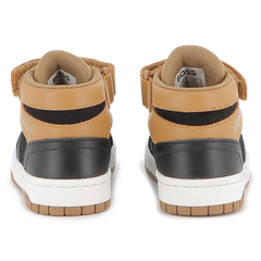GIÀY BÉ TRAI CHÍNH HÃNG HUGO BOSS – BOSS BOYS SNEAKERS BLACK | MẪU XUẤT DƯ ÂU, MỸ 2025