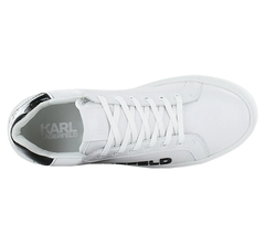 Giày nữ Karl Lagerfeld Paris Inject Logo Womens White/Black Trainers  - Giày nữ xuất dư Âu, Mỹ xịn