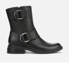 Boot nữ Naturalizer Women's Optimus Moto Boot Color Black Leather - Giày nữ xuất khẩu Âu, Mỹ