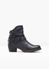 Boot nữ da thật Ankle boots Women in leather Bonprix Comfortabele enkellaarsjes - Giày da xuất dư sang Mỹ, Âu