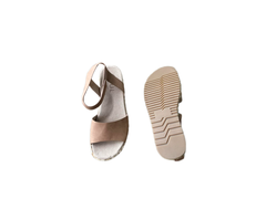 Dép Sandal nữ quai hậu màu da Soul Naturalizer women's Trendy Flat Sandal - Hàng xuất Mỹ