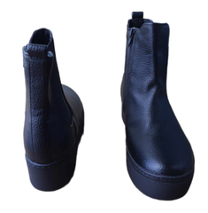 Boot nữ cổ ngắn da thật Next - Giày da xuất dư sang Mỹ