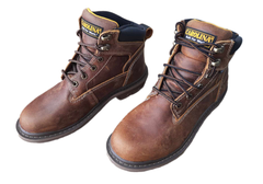 Boots Nam Da Thật, Chống Nước, Đế Cách Điện Carolina Men's Waterproof Work Boot Dark Brown