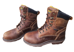 Boots Nam Cao Cổ Da Thật, Chống Nước, Đế Cách Điện Silvanus Steel Toe Waterproof Work Boot