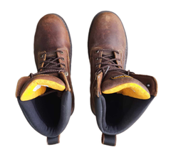 Boots Nam Cao Cổ Da Thật, Chống Nước, Đế Cách Điện Silvanus Steel Toe Waterproof Work Boot