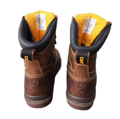 Boots Nam Cao Cổ Da Thật, Chống Nước, Đế Cách Điện Silvanus Steel Toe Waterproof Work Boot
